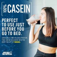 100% Casein Protein, Vanilla Cream, 900 g-Gym Sporti