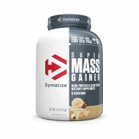 Dymatize Super Mass Gainer Protein Powder 52g Protein 1280 Calories 6 Pound Gourmet Vanilla & Rich Chocolate (Pack of 2)-Gym-Sporti