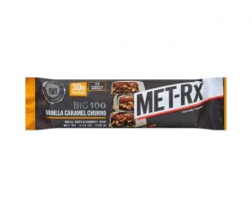 Met-Rx Big 100 Protein Bar, Vanilla Caramel Churro Sym Sporti