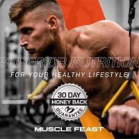 Muscle Feast Isolate + Creatine Candy Bundle 1 Whey Protein Isolate (Vanilla, 5lb) + 1 Creatine Candy (Lemon Lime, 360) Premium Supplements, Vegetarian, Gluten Free-Gym Sporti