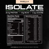 Muscle Feast Isolate + Creatine Candy Bundle 1 Whey Protein Isolate (Vanilla, 5lb) + 1 Creatine Candy (Lemon Lime, 360) Premium Supplements, Vegetarian, Gluten Free-Gym Sporti