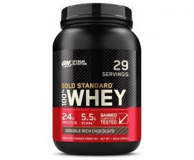 Optimum Nutrition Gold Standard 100% Whey Protein Powder-Gym Sporti