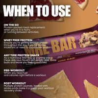 REDCON1 MRE Protein Bar, Crunchy Peanut Butter Cup - Contains MCT Oil + 20g of Whole Food Protein - Easily Digestible, Macro Balanced Low Sugar Meal Replacement Bar (12 Bars) gym sporti