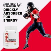 Weight Gainer Protein Powder GNC Pro Performance Increase Muscle Mass Banned Substance Tested Strawberries and Cream 6 Servings-Gym Sporti