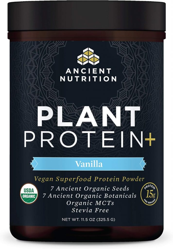 Ancient Nutrition Organic Plant Protein +