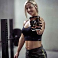 BEYOND RAW LIT Clinically Dosed Pre-Workout Powder Contains Caffeine, L-Citrulline, Beta-Alanine, and Nitric Oxide Orange Mango 30 Servings Gym Sporti