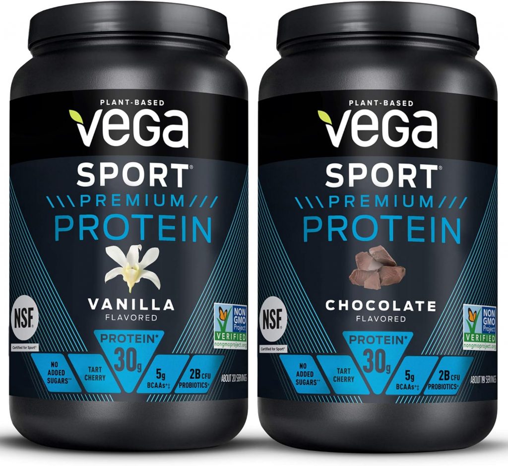 Vega Sport Premium Protein Powder Bundle