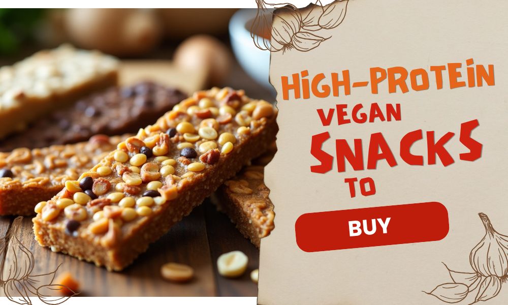 Discover the best high-protein vegan snacks to buy! Enjoy plant-based protein bars, roasted chickpeas, and more for a healthy, on-the-go lifestyle.