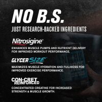 Jacked Factory Nitric Surge Stim Free Pre Workout boosts muscle pumps, blood flow, and strength—caffeine-free for jitter-free workouts!