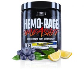 Nutrex Research Hemo-Rage Extreme High Stim Pre Workout Powder delivers insane energy, focus, endurance, and pumps for intense workouts.