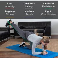 THERABAND Resistance Band Set for Upper & Lower Body offers versatile, color-coded bands for conditioning, rehab, and at-home workouts.
