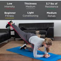 THERABAND Resistance Band Set for Upper & Lower Body offers versatile, color-coded bands for conditioning, rehab, and at-home workouts.