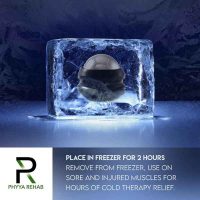 Massage Ice Roller Ball combines cold therapy with deep tissue massage for fast relief from sore muscles, tension, and plantar fasciitis.